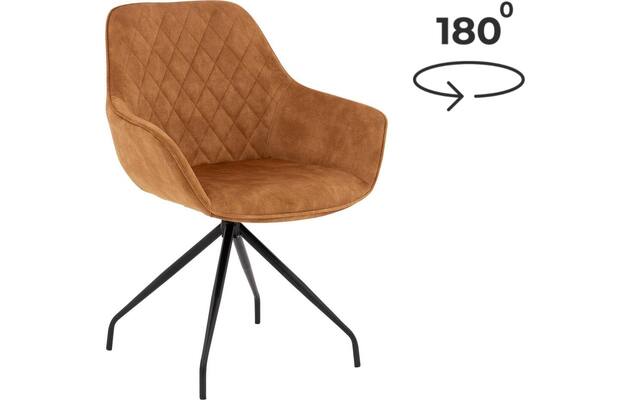 Goossens basic eetkamerstoel ebi geel stof - 8235240-goossens-basic-ebi-eetkamerstoel-stof-geel- 35